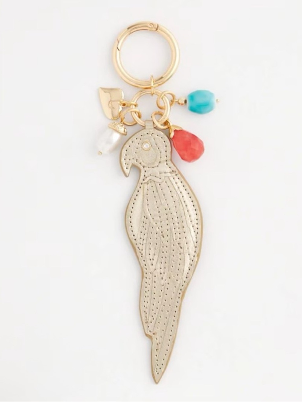 Charm Keychain Bag Charms - Choose one Chicos Natasha Mint - Picture 2 of 4